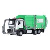 1:32 Garbage Truck Toy with Dumpster 4 Trash Bins Friction