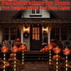 Mankinlu Fall Decor Solar Pathway Lights Outdoor Thanksgiving Decorations, 6