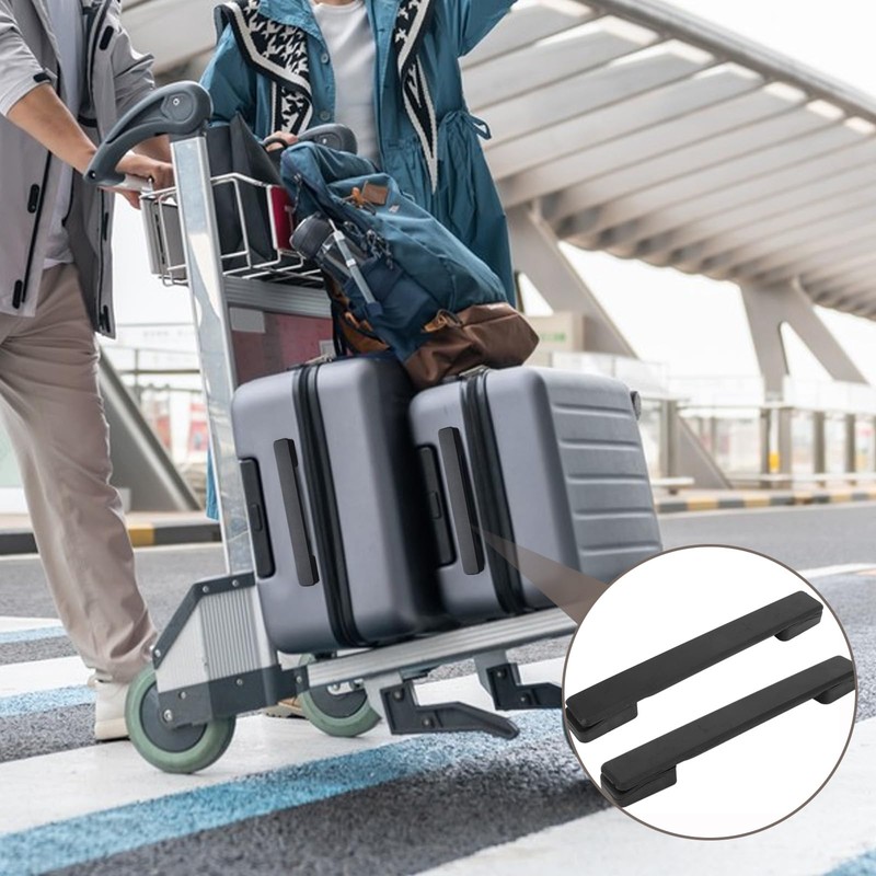 Yowmina Pack of 2 Suitcase Handle Replacement, Luggage Suitcase Handle,