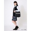 East Boy 209079 Shoulder Bag, Navy × red (580) 3,