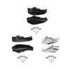 MACHSWON Mid Frame Air Heat Deflectors Trim, Motorcycle Heat Shield