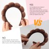 DRESHOW Spa Headband for Washing Face Wristband Set Sponge Soft