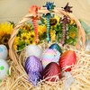 Impossmaker 6PCS 3D Printed Easter Dragon Eggs with 3D Printed