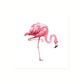 Pack of 20 Flamingo Cocktail Size Paper Napkin Pink 5" x 5"