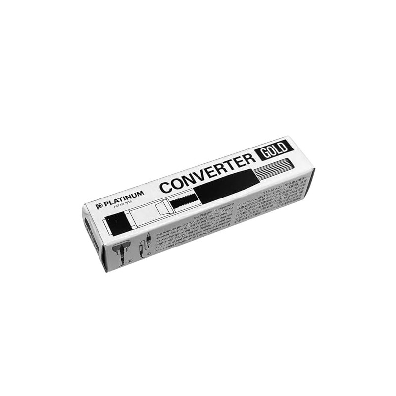 Platinum Fountain Pen Converter -800A 0 4876000 Clear