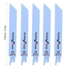 Metal Reciprocating Saw Woodworking Cutter Kit 5Pcs 150mm Power Tool