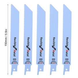 Metal Reciprocating Saw Woodworking Cutter Kit 5Pcs 150mm Power Tool (S922BF)