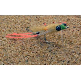 Mantis Shrimp Fly | Mustad Duratin Hooks | Choose Hook #2 or #6 (3ct - Hook #6)