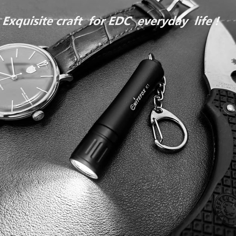 Nitefox Bright Keychain flashlight K1,high bright 150 lumens,as small flashlight