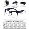 OCCI CHIARI Blue Light Filter Glasses for Women Magnification Computer
