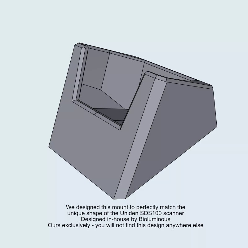Bioluminous UNIDEN SDS100 DROP-IN ANGLED DESK STAND WITH GRIPPY BOTTOM