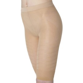 Eye Media Women's Shapewear for Thighs, Ultra-thin Torsion Girdle, beige