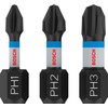 Bosch 3 x Pro Phillips Impact Bit (96 x 50
