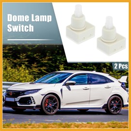 Partuto 2Pcs Dome Lamp Switch 34404-SDA-A21 34404-SDA-A22D3 924-798 Roof Map Light Overhead Lights for Honda CR-V Odyssey Accord Pilot Ridgeline for Ram 1500 Replacement