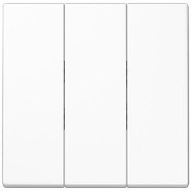 Jung - Thermoplastic 3 Button, Extra Glossy, Alpine White