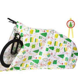 Jumbo Christmas Gift Bags 72"x60",1 Pcs Oversized Extra Large Christmas Gift Bags,Heavy Duty Giant Big XL Xmas Holiday Gift Sack Santa Bags with Tag&Tie,Wrapping Bicycle Bike Huge Kids Toys Goodie