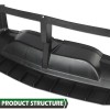 Ajuste para 2015-2023 Dodge Challenger 68170169AF soporte de fascia delantero