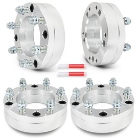 SCITOO 5x5.5 to 6x5.5 Wheel Adapters 2 inch for Ram 1500 2012-2018 1500 Classic 2019-2023 No Hubcentric Wheel Adapters Studs 14x1.5 Bore 108mm 4Pcs