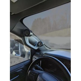 MACIEAUTO PILLAR GAUGE POD HOLDERS Upper and Lower 2020-2023 CHEVY SILVERADO GMC SIERRA