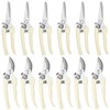 12 Pcs Garden Shears Flower Scissors Pruning Shears Floral Garden