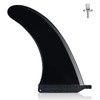 SDKDZKG 9 inch SUP Single Centre Fin, Fibreglass Reinforced Nylon