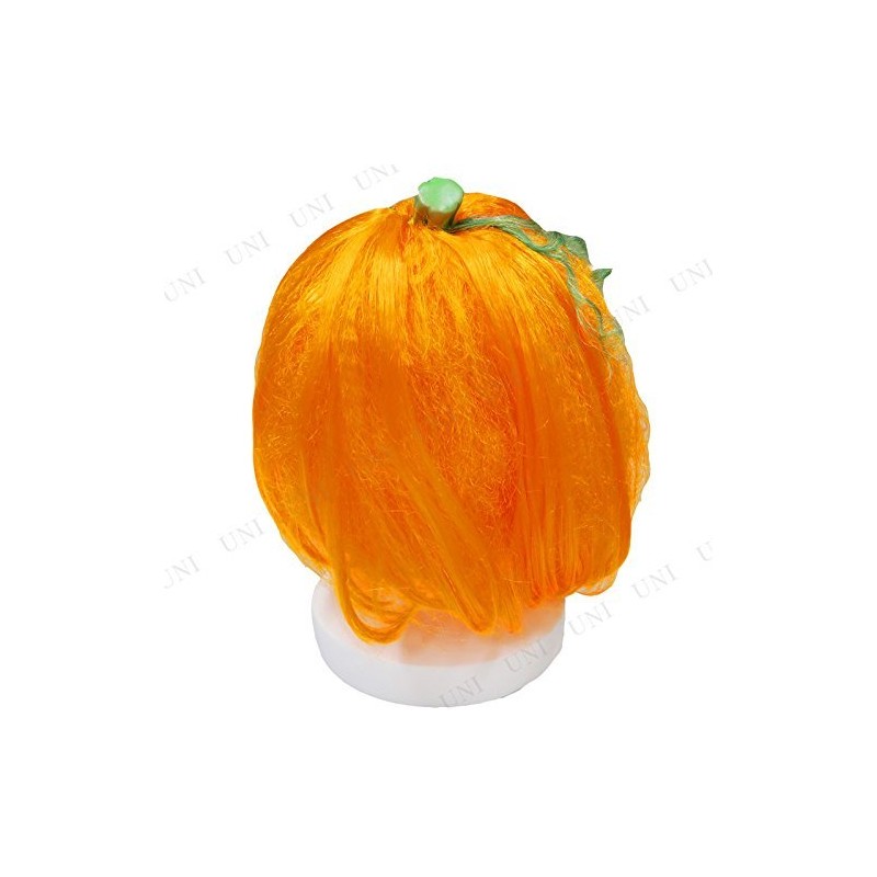 Rubie's Pumpkin Spice Wig, Orange, One Size