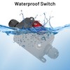 10AWG DC 12V Inline Switch, daitoku DC 5-24V DPST Dual