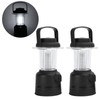 2Pcs COB LED Camping Lamp Portable Night Light with Compass