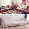 KLYNGTSK Plastic Moving Mattress Covers Transparent Furniture Cover Plastic Heavy