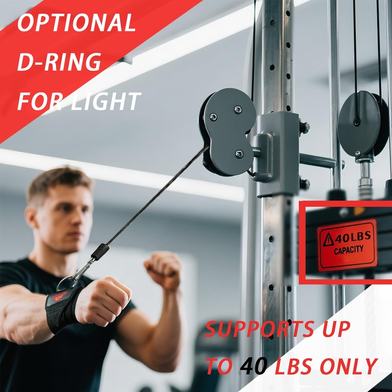 Wrist Wraps for Weightlifting with D-Ring – Heavy Duty Wrist