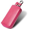 Riorune Key Case, Genuine Leather, 6 Rows + Smart Key,