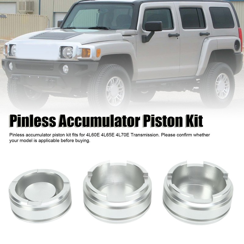 Pinless Accumulator Piston Kit FWD 1‑2 and 3‑4 High Strength