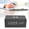 Digital Alarm Clock Wireless Charging Automatic Temperature Detection Safe Stable