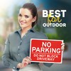 No Parking Do Not Block Driveway Sign, 10" x 14"
