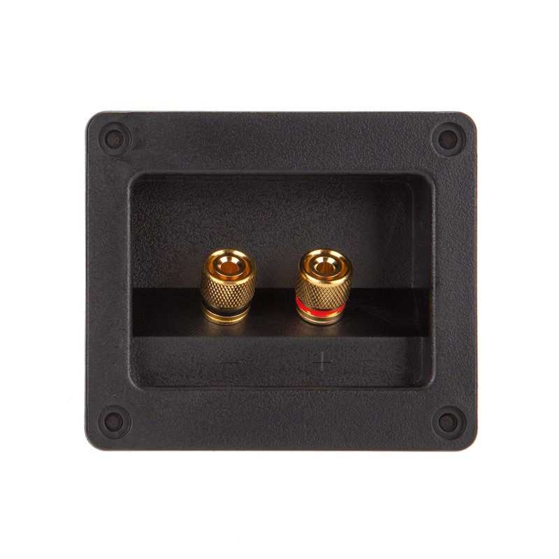 [Banana Plugs x 2] Embedded Type Box Type Speaker Terminal