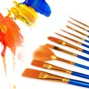 YIHUALE Acrylic Paint Brush, Multi-purpose, Face Brush, Nylon Paint Brush,