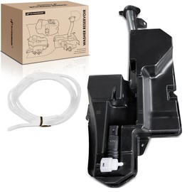 A-Premium Windshield Washer Reservoir Tank Assembly Compatible with Acura MDX 2014-2020 - with Cap & Washer Pump & Fluid Level Sensor