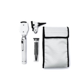 Estuche de Diagnostico Oto/Oftalmo, Lona, FO, Led, Blanco