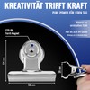 Poppstar 12x Magnetic Clips (Magnetic Clips with an Oblong Clamp