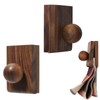 ANFU Wall Clip for Tapestry, Clips for Hanging Quilt, Wooden