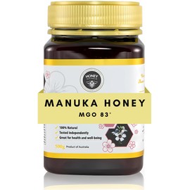 Honey Australia Manuka Honey MGO 83+ | 17.6 oz | Raw, Organic, Pure Honey for Cooking, Baking, Marinades & Wellness | Natural Sweetener & Daily Health Boost | Rich in Nutrients & Flavor