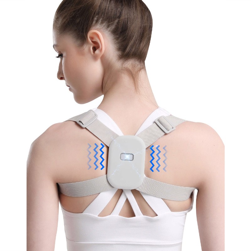 Intelligent Posture Corrector Adjustable Shoulder Back Straightener Support Upper Back