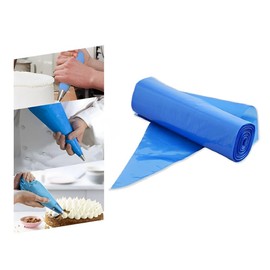 Venuscello® 30 x Icing Bags Blue Disposable Piping Savoy Reusable 21" Sticky Pastry Decorating Bag Ideal for Baking Easy to Grip and Comfortable