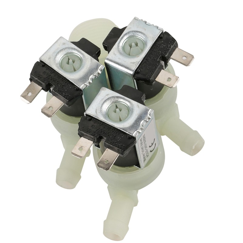 3 Way Water Inlet N/C Normal Closed Electric Solenoid Valve