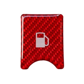 HASEPRO Magical Carbon NEO Fuel Lid Opener Emblem TYPE C Red NFOE-3RED