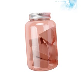 FOMIYES 24pcs Makeup Sponge Applicators Hydrophilic Sector Shaped Cosmetic Puff for Wet Dry Use for Foundation Concealer Blush Cameo Brown