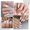 Tomicca UV Nagellack Milchig Weiss, 15ml Milchig WeiÃ Gel-Nagellack, Shellac