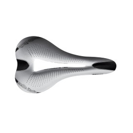 Selle Italia Unisex - Adult Diva Gel Superflow Saddle, White, L3