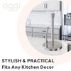 OGGI Stainless Steel Paper Towel Holder - with Tension Arm