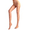 FANCAME Women's Sparkle Stockings, Sheer Tights Party Rhinestone Pantyhose (US,